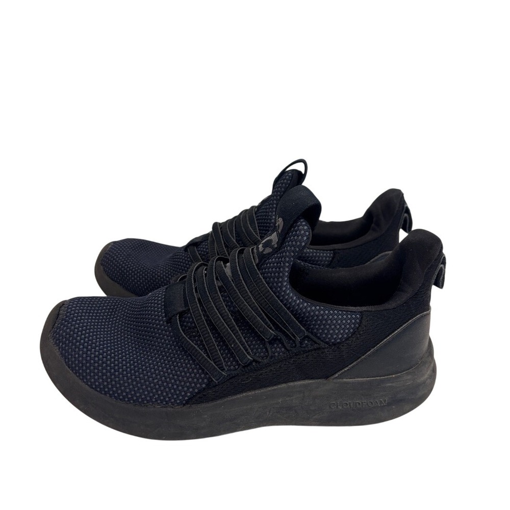 Adidas Lite Racer Adapt 4.0 Kids Black Slip On Sneakers Cloudfoam IE6382 Size 4Y